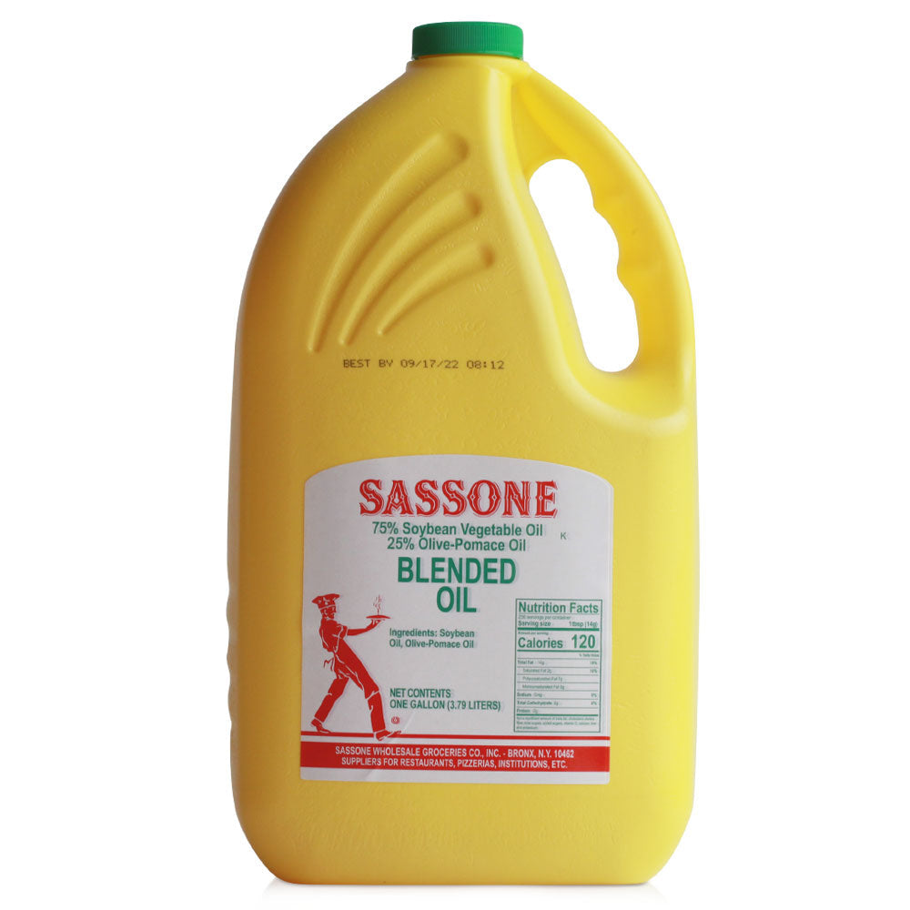 Wholesale Sassone 25% Blended Oil | 1 gl- Bulk