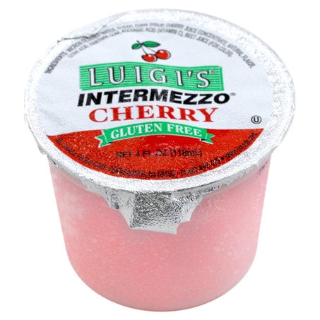 Wholesale Luigi'S Cherry Italian Ice Cup | 4 oz- Bulk