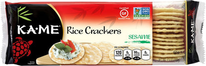 Wholesale Kame Rice Crackers Sesame- Bulk