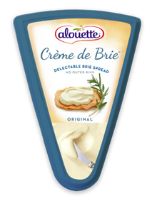 Wholesale Alouette Creme De Brie Plain- Bulk