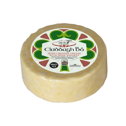 Wholesale Claddagh Bo Irish Cheddar W/Whiskey- Bulk