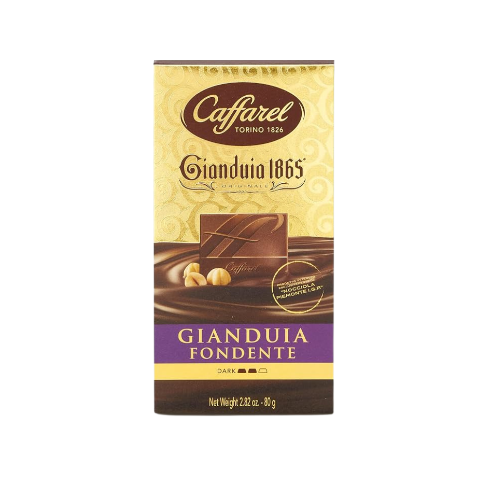 Wholesale Caffarel Case 1865 Dark Gianduia Bar- Bulk