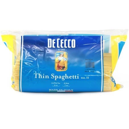 Wholesale De Cecco Case Spaghettini Bulk Pasta- Bulk