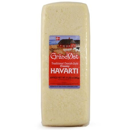 Wholesale Grandost Case Havarti Cheese- Bulk