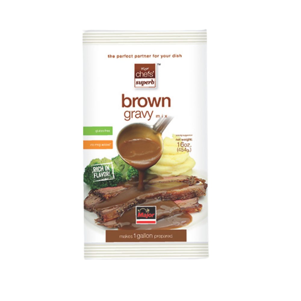Wholesale Major Case Superb Beef Gravy Mix- Bulk