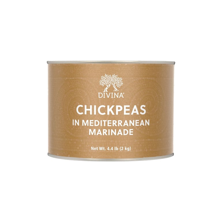 Wholesale Divina Chickpeas In Marinade- Bulk