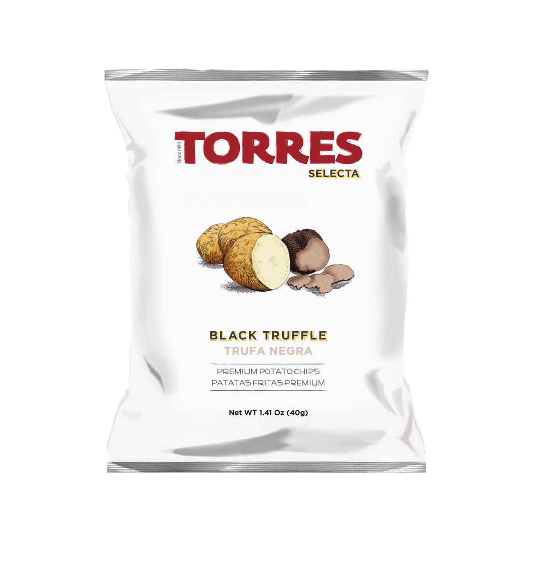 Wholesale Torres Black Truffle Chips 40G- Bulk