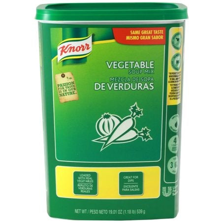Wholesale Knorr Each Vegetable Soup Mix- Bulk