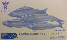 Wholesale Regalis Large Sardines 113G- Bulk
