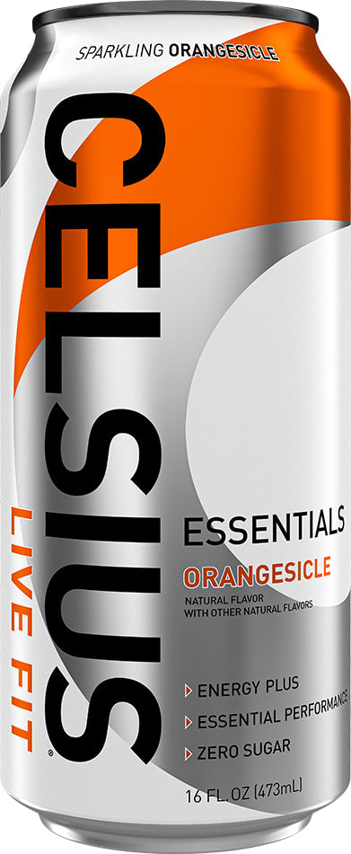 Wholesale Celsius 12/16 Oz Essentials Orangesicle- Bulk