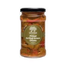 Wholesale Divina Pitted Grilled Green Olives- Bulk