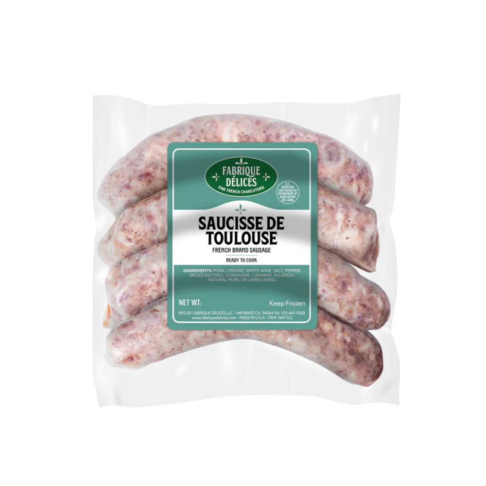 Wholesale Fabrique Case Sucisse De Toulouse Sausage- Bulk