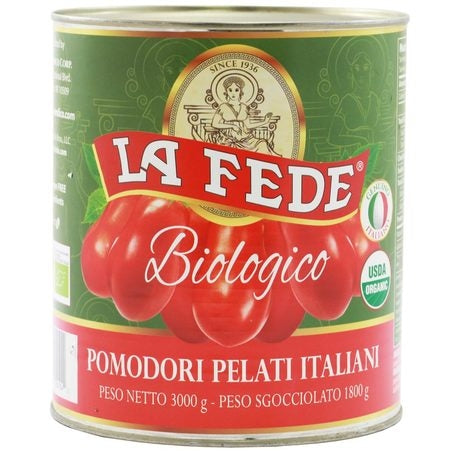 Wholesale La Fede Case Organic Peeled Italian Tomatoes- Bulk