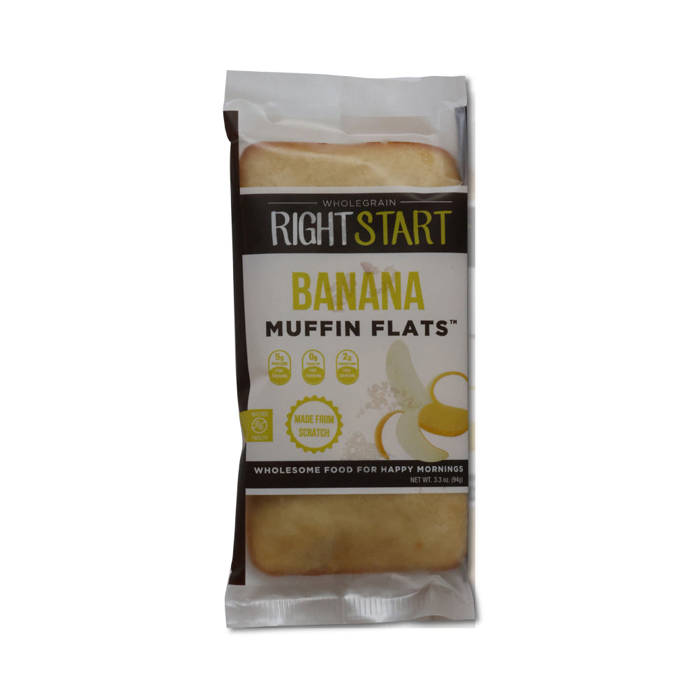 Wholesale Right Start Whole Grain Banana Muffin Top | 3.3 oz- Bulk