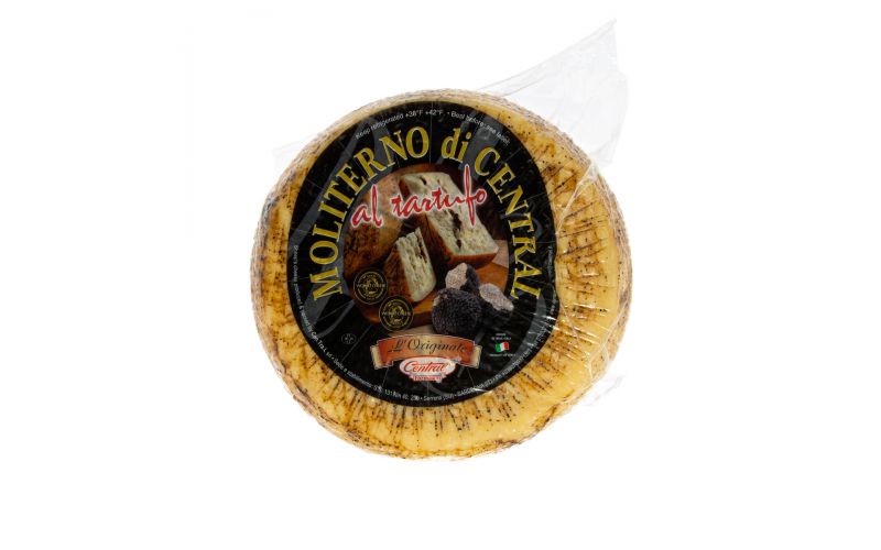 Wholesale La Rustichella Pecorino Moliterno with Truffle 10 LB- Bulk