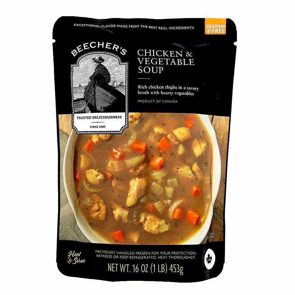 Wholesale Beecher's Chicken & Vegetable Soup 16 Oz- Bulk