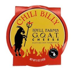 Wholesale Idyll Farms Chili Billy G.o.a.t. Cheese 5 Oz- Bulk