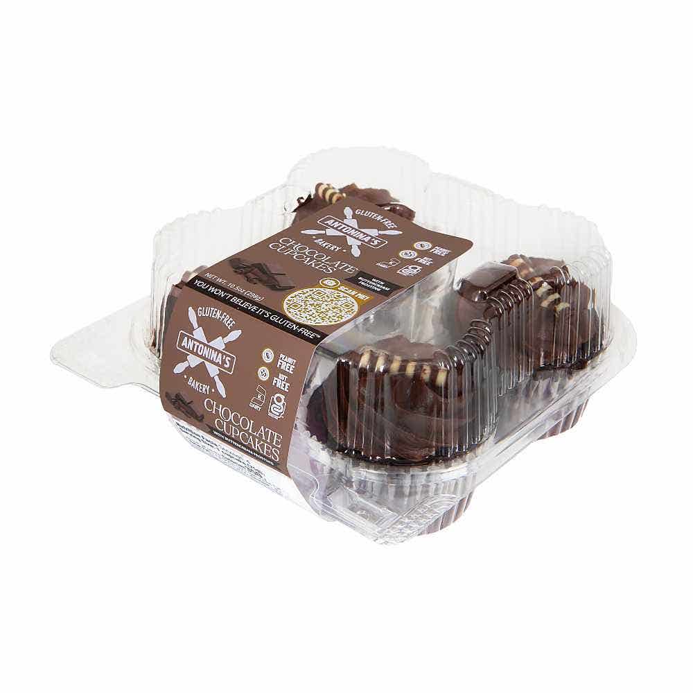 Wholesale Antonina's Bakery Chocolate Cupcakes Gluten Free 10.5 Oz- Bulk