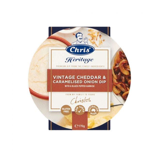 Wholesale Heritage Vintage Cheddar Carm.Onion- Bulk