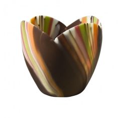 Wholesale Mona Lisa Pastel Chocolate Tulip Cup Kosher 2 Oz- Bulk