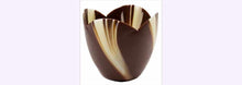 Wholesale Callebaut Marbled Medium Tulip Chocolate Cups 36 ct- Bulk