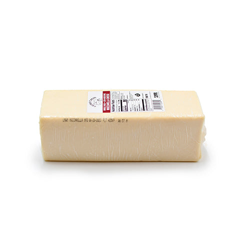 Wholesale California Gold Mozzarella Whole Milk Cheese Loaf 6lb- Bulk