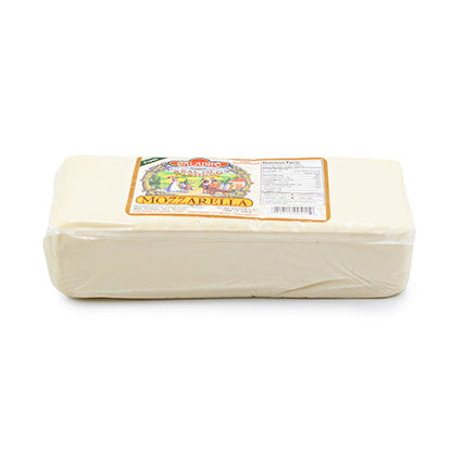 Wholesale Calabro Old Fashioned Mozzarella Cheese Loaf 5lb- Bulk