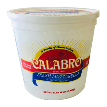 Wholesale Calabro Mozzarella Ciliegine Cheese 3lb- Bulk