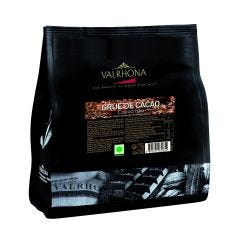 Wholesale Valrhona Grue 100% Cocoa Bean Nibs Kosher 2.2 Lb- Bulk