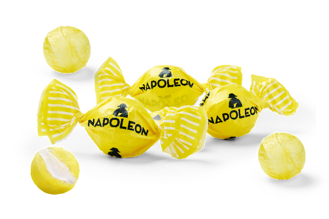 Wholesale Napoleon BonBon Sour Lemon Candies 5 LB- Bulk