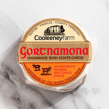 Wholesale Cooleeney Farm Gortnamona Irish Goat Brie Cheese 7 oz- Bulk