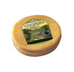 Wholesale Cooper's Hill Double Gloucester With Chive And Onions Wheel 5 Lb- Bulk