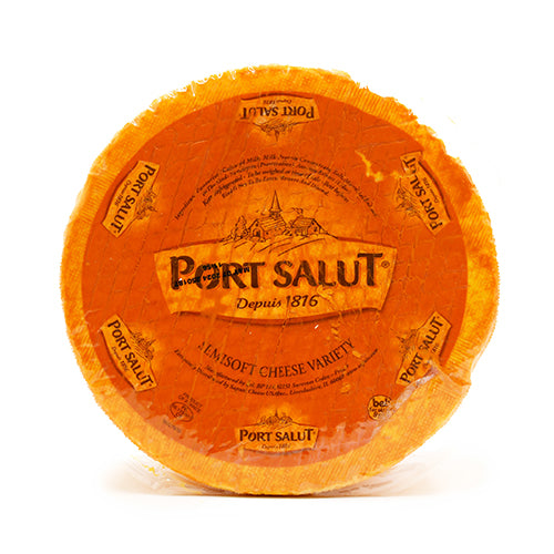 Wholesale Safr Port Salute Washed Rind Cheese 5lb- Bulk