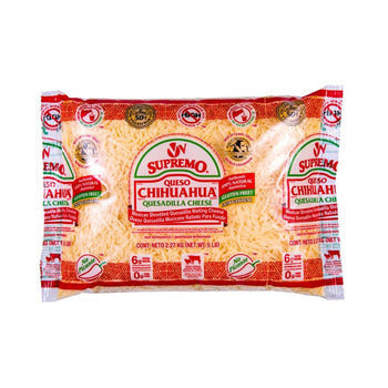 Wholesale VV Supremo Shredded Chihuahua Cheese 5lb- Bulk