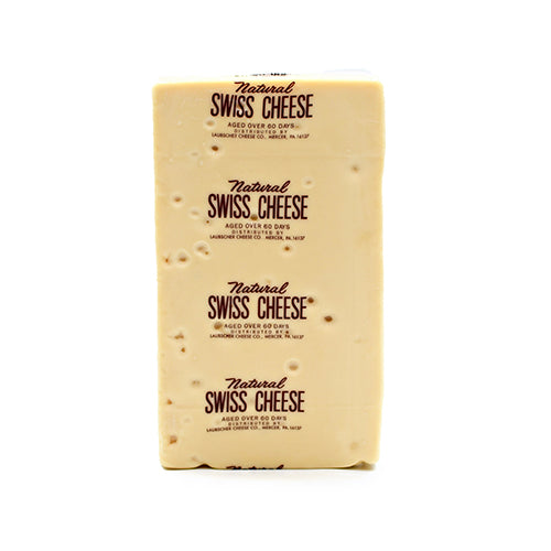Wholesale Laubscher High Cut Domestic Swiss Loaf 12lb- Bulk
