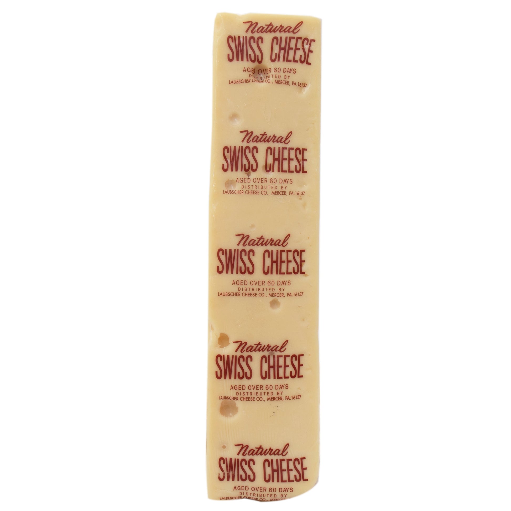 Wholesale Laubscher Sandwich Cut Domestic Swiss Loaf 8lb- Bulk