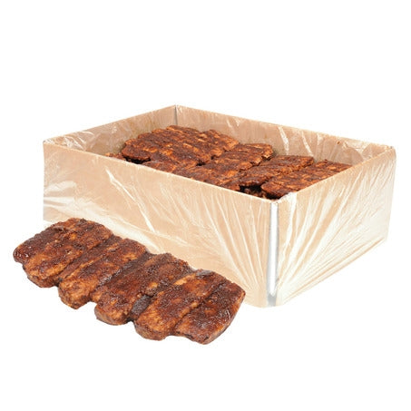 Wholesale Advance Case Cooked Boneless Pork Rib Patty With Sauce- Bulk