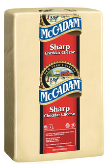 Wholesale Mccadam Cheddar Sharp Print White- Bulk