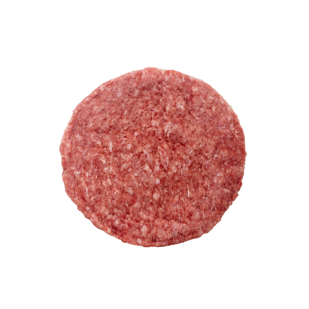 Wholesale BoxNCase Case 8Oz Thick Cryovac Beef Burger 80-20- Bulk
