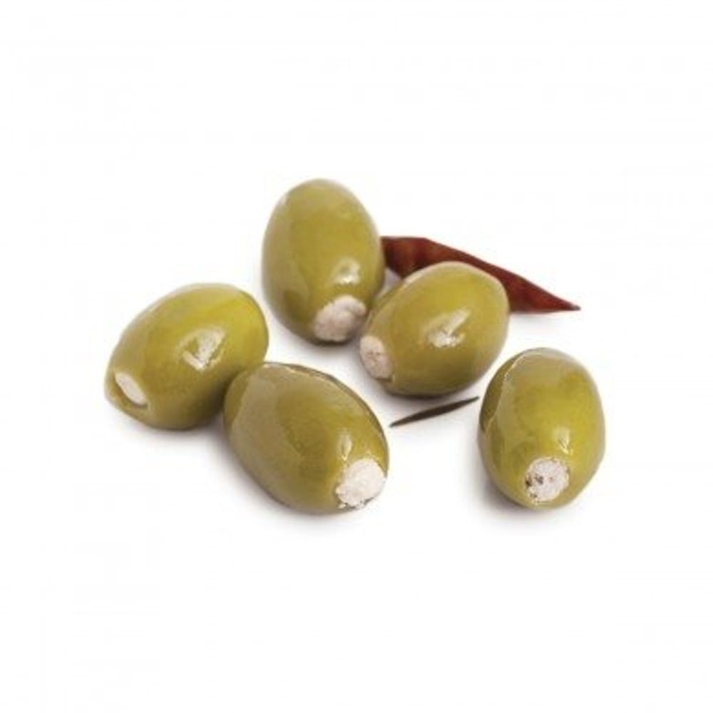 Wholesale Divina Mt Athos Stuffed Green Olive With Feta 4 Lb- Bulk
