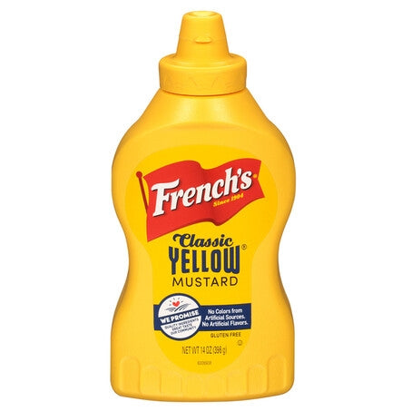 Wholesale French'S Each Yellow Mustard Squeeze Bottle- Bulk