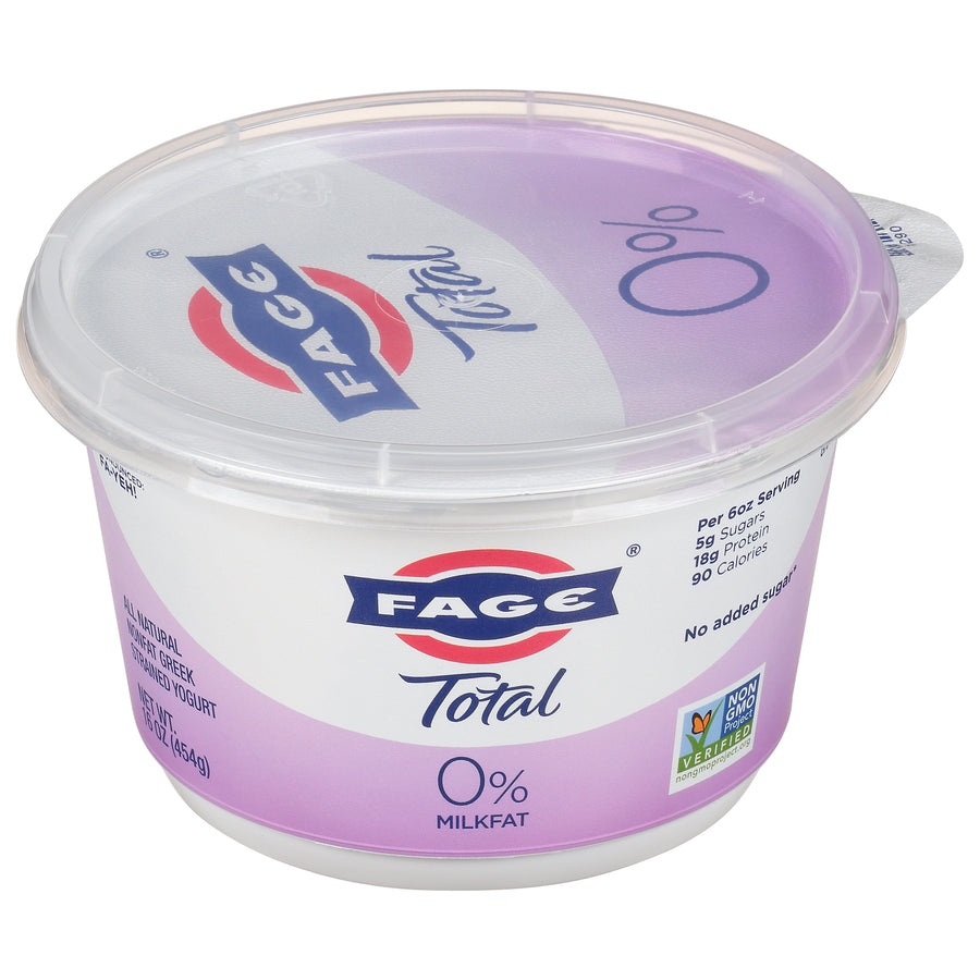 Wholesale Fage Total Zero Yogurt 16oz- Bulk