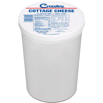 Wholesale Crowley 4% Cottage Cheese 5lb- Bulk