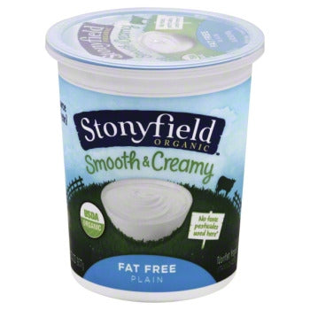 Wholesale Stonyfield Plain Yogurt 5.3oz- Bulk