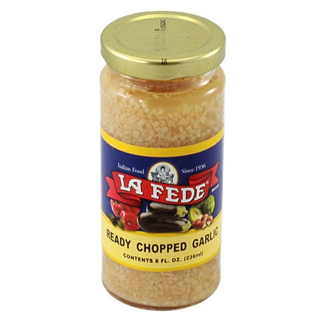 Wholesale La Fede Each Chopped Garlic In Water- Bulk