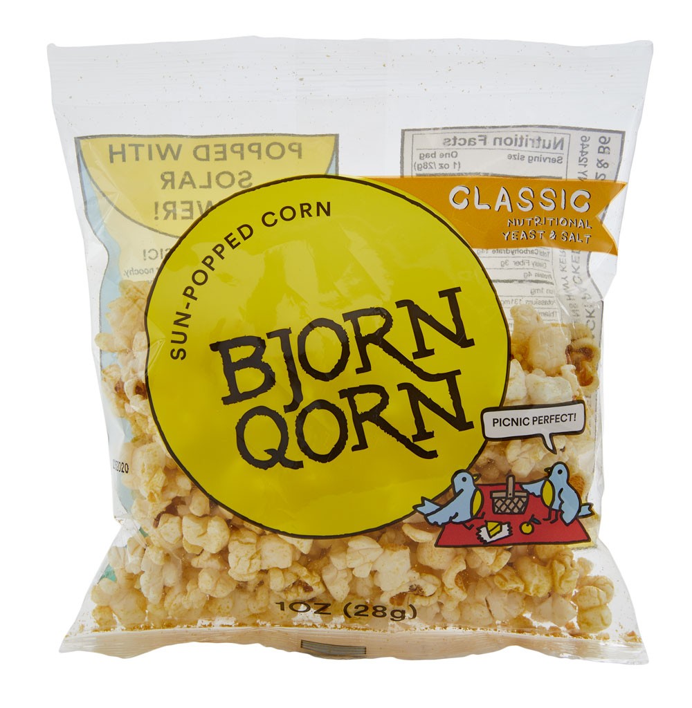 Wholesale Bjorn Qorn Classic Popcorn 1Oz- Bulk