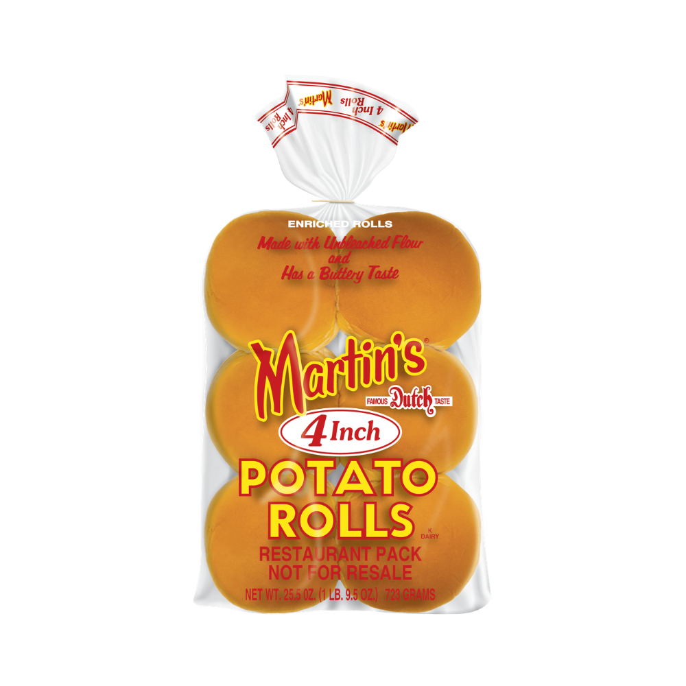 Wholesale Martin'S Case Potato Sandwich Roll 4 Inch Sliced- Bulk