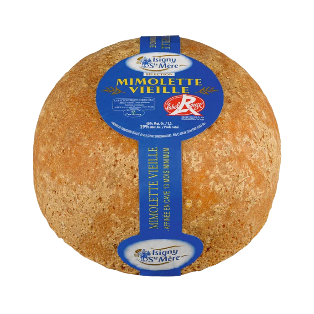 Wholesale Isigny Each Mimolette 12 Month Aged Cheese- Bulk