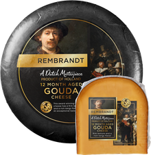 Wholesale Rembrandt Black Wax Gouda- Bulk