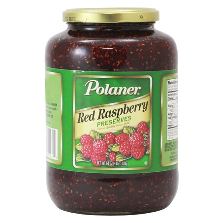 Wholesale Polaner Case Red Raspberry Preserves- Bulk